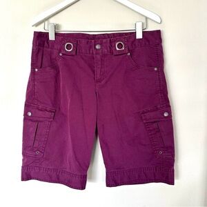 Athleta Cargo Bermuda Shorts